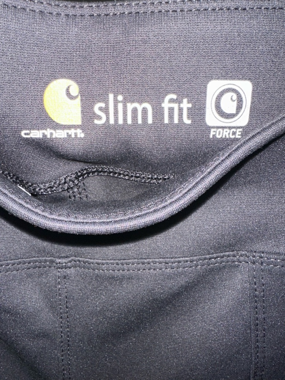 Carhartt Slim Fit Force Utility Leggings L Black - Picture 2 of 4
